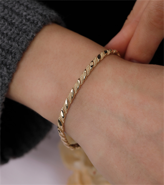 Burgu Altın Bileklik