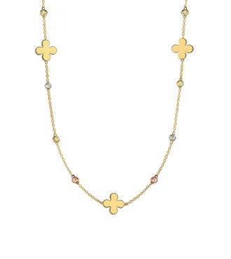 Yoncalı Dorika Zincir Kolye