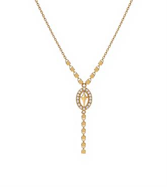 Sarkıtlı Oval Tasarım Kolye