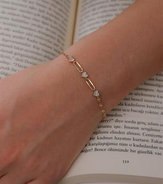 Kalpli Ataç Mix Bileklik