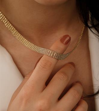 Hasır Tasarım Kolye