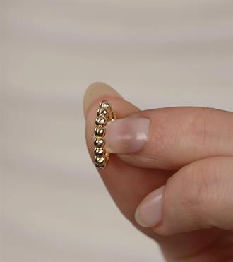 Top Top Halka Küpe-M