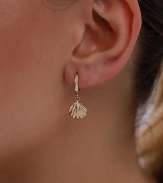 Midye Sallantılı Küpe