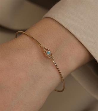 Firuzeli Göz Bilezik