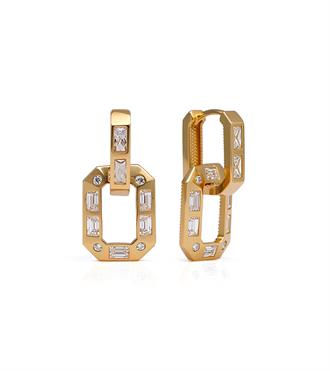 Baget Taşlı Ataç Küpe