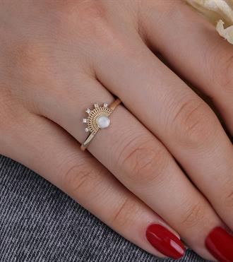 Sedefli Semilla Yüzük