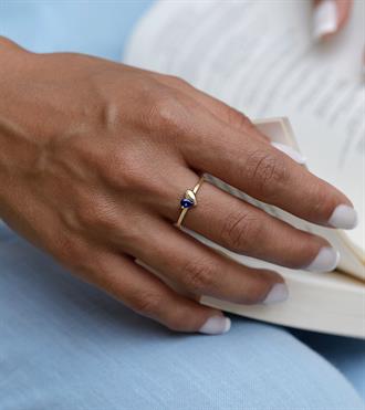 Amor Yüzük-Lacivert