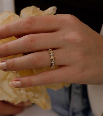 Taşlı Node Yüzük