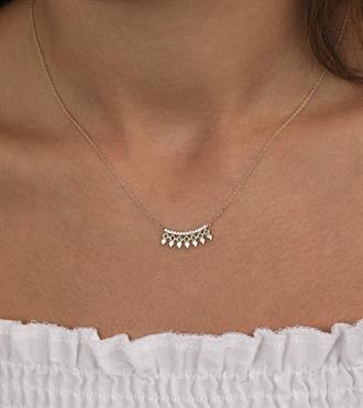 Yeşil Taşlı Zirvex Kolye