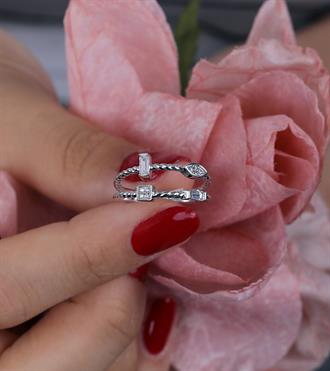 İkili Kombin Yüzük