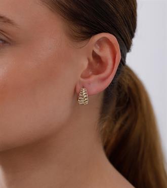 Süzme Viyana Halka Küpe