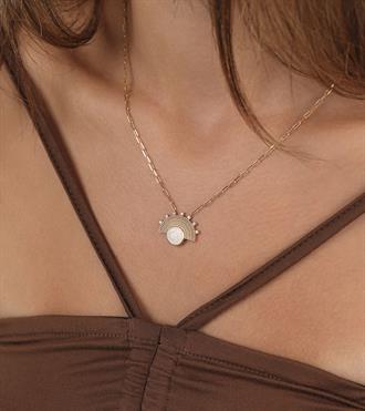 Sedef Mineli Semilla Kolye