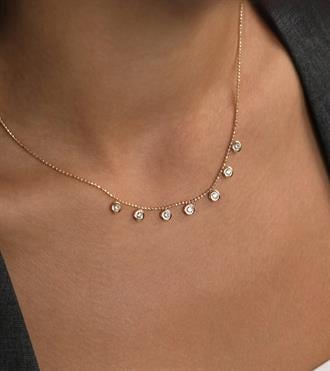 Taş Sallantılı Kolye