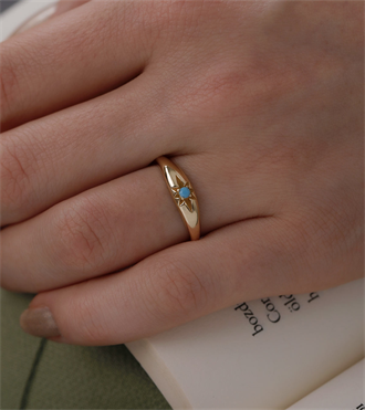 Firuzeli Şövalye Yüzük