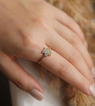 Çınar Yaprağı Yüzük