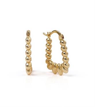 Midye Dikdörtgen Küpe