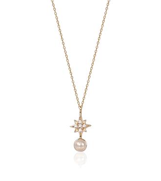 İnci Kar Tanesi Kolye