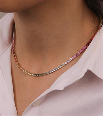 Rainbow Su Yolu Kolye