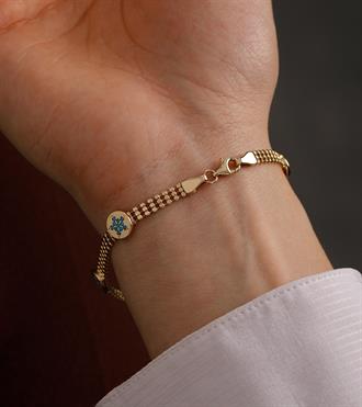 Firuze Yıldız Daireli Bileklik