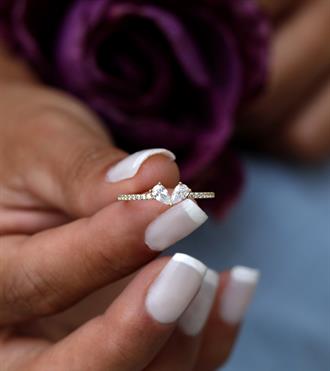 Damla Kalpli Yüzük