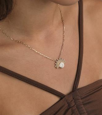 Sedef Mineli Semilla Kolye