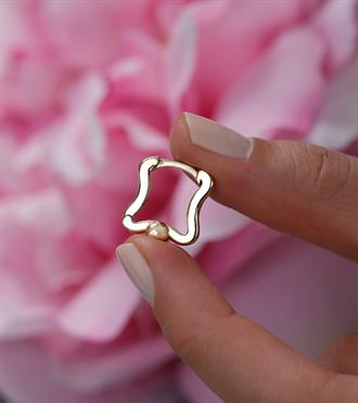 Asimetrik Dikdörtgen Küpe