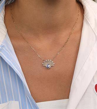 Blue Moon Semilla Kolye