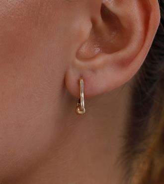 Asimetrik Dikdörtgen Küpe