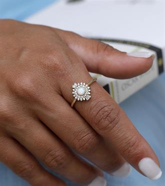 Opal Glare Yüzük