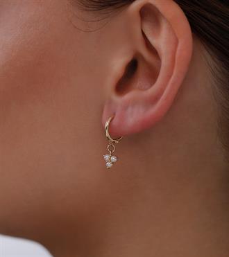 İnci Tria Sallantılı Küpe