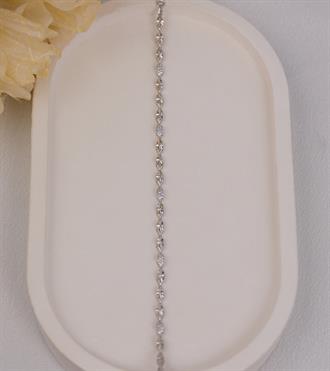 Kalemli Oval Dizilim Bileklik