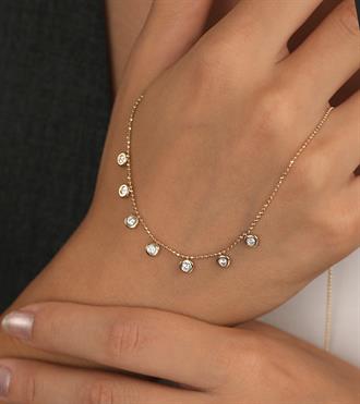 Taş Sallantılı Kolye