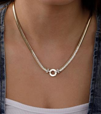 İtalyan Balıksırtı Kolye