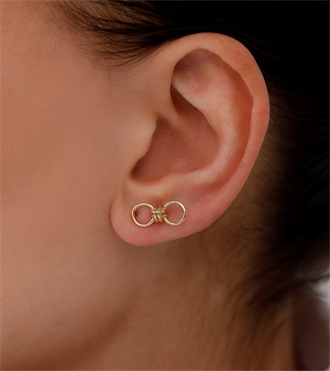 Kurdela Vidalı Küpe