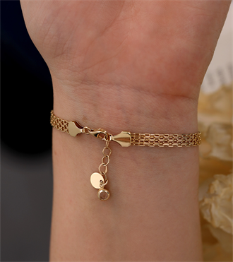 Altın Bismark Zincir Bileklik