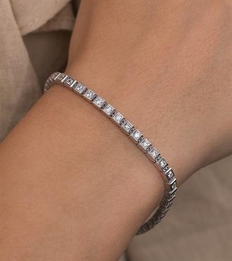 Kare Tasarım Su Yolu Bileklik