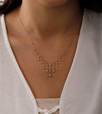 Dorika Sarkıtlı Kolye