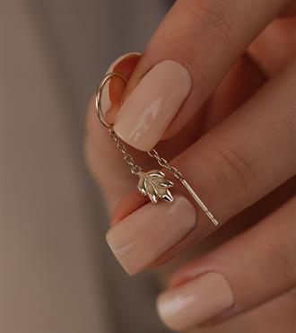 Zincirli Başak Küpe