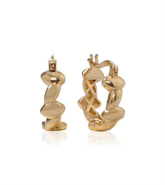 Damla Zikzak Halka Küpe