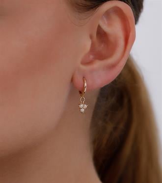 İnci Tria Sallantılı Küpe