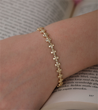 Kalemli Yonca Dizilim Bileklik