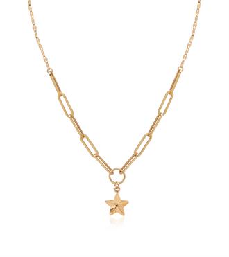 Yıldız Zincir Mix Kolye