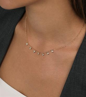 Taş Sallantılı Kolye