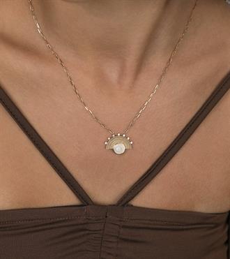 Sedef Mineli Semilla Kolye