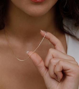 Tasarım Küp Zincir Kolye