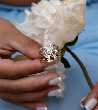 Kalpli Sarmaşık Yüzük