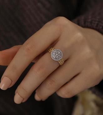 Kordon Trapez Yüzük