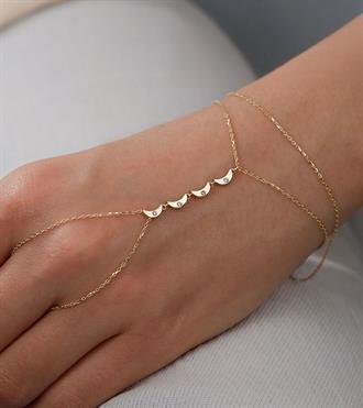 Sıralı Hilal Altın Şahmeran