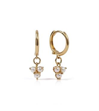 İnci Tria Sallantılı Küpe