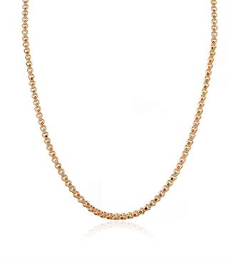 Renkli Taşlı Doç Zincir Kolye